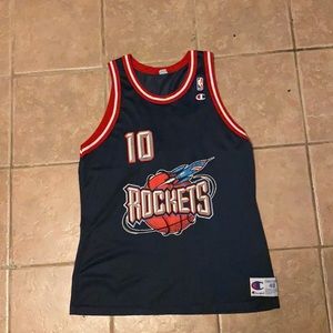 Vintage Sam Cassell Houston Rockets Jersey 48 XL